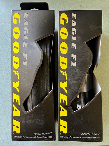 Goodyear Eagle F1 Road Tire - 700x25C, Folding, Clincher, Skinwall/Black