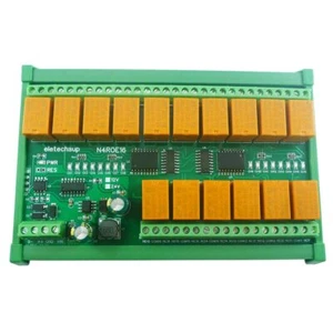 16CH Micro Size RS485 Relay Modbus Rtu PLC IO Expansion 3A Digital Output Board - Picture 1 of 16