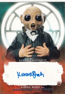 2018 Star Wars The Last Jedi Series 2 Red Auto Kiran Shah Neepers Panpick 22/99 - Picture 1 of 1