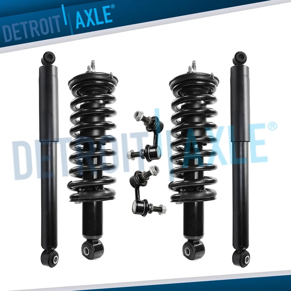 Kit de suspensión de amortiguador trasero de resorte de puntal delantero para Nissan Frontier Suzuki Equator Foto 1 de 4