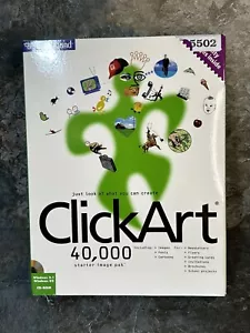 Click Art 40,000 Starter Image Pak Software 4 PC Users Guide Visual Catalog 3CDs - Picture 1 of 5