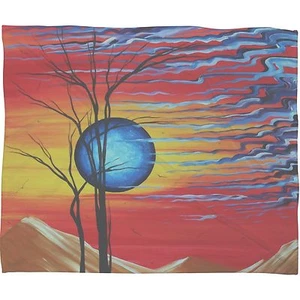 Deny Designs Madart 'Desert Dreams' Fleece Throw Blanket - 80 x 60 - Picture 1 of 7