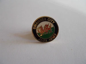 Football,Swansea city,Jack army,supporters club,promo,small enamel pin badge - Picture 1 of 2