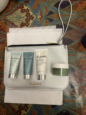 Elemis Pro-Collagen Gift Set (Value £73.00) + Silver Elemis Vanity Bag - UNBOXED - image 1 of 2