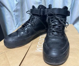 Hender Scheme mip-01 Air Force 1 Mid Black Leather 27cm Pre-Owned Box - Bild 1 von 12