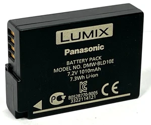 Batería Oficial Panasonic Lumix DMW-BLD10 BLD10E Para Lumix GF2 G3 GX1 - Imagen 1 de 4