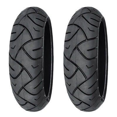 COPPIA GOMME DELI TYRE 130/60-13 60P + 130/60-13 60P SC-102 - Immagine 1 di 4