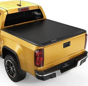 Soft Tri-FoldTonneau Cover For 2015-2023 Chevy Colorado GMC Canyon 5ft /60" Bed - Bild 1 von 8
