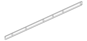 Genuine Jaguar XJ RH Sill Molding Applique Mount Bracket C2D17824 - Picture 1 of 2