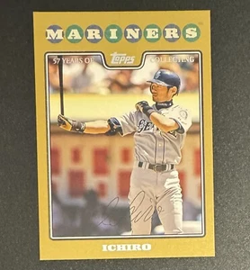 Ichiro Suzuki 2008 Topps Gold /2008 #320 - Seattle Mariners - Picture 1 of 2