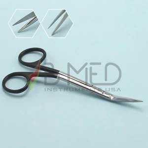 OR Grade Guinta Gum Tissue Scissors Super Cut 14cm Angled Rhino Plastic Surgery - Picture 1 of 5