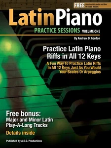 Sesiones de práctica de piano latino V.1 en las 12 teclas - Imagen 1 de 3