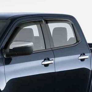 New Genuine Mazda BT-50 Slimline Weathershields Set Dual Cab 2020 ZW TF-11ACSLWD - Picture 1 of 1