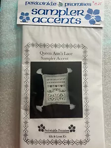 Periwinkle Promises- Sampler Accents- Queen Ann's Lace Kit - Picture 1 of 3