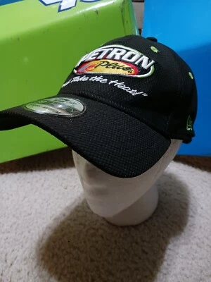 Boné chapéu NASCAR caminhão NEMCO Racing Joe Nemechek Petron Plus Team emitido S/M  - Imagem 1 de 4
