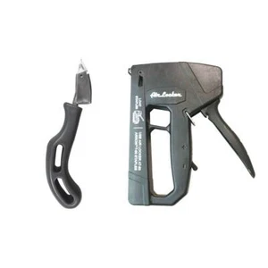 Manual Hand Staple Gun with Heavy-Duty Staple Remover, T50 Staples x 5/8" Long - Picture 1 of 6
