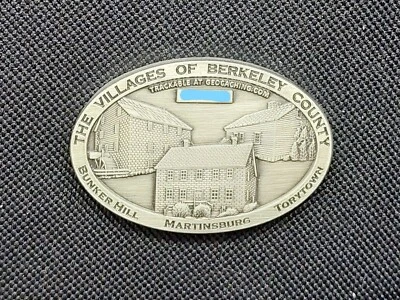 The Villages of Berkeley County Geocoin UNACTIVATED VHTF - Image 1 of 2