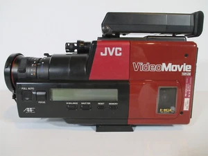 JVC GR-25U Marty McFly Red Video Camera Camcorder Vintage - FOR PARTS - Picture 1 of 21