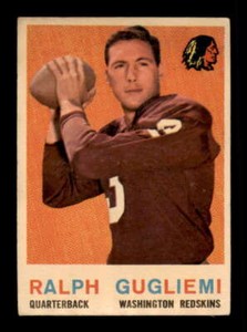 1959 Topps #97 Ralph Guglielmi VGEX Redskins UER 550366
