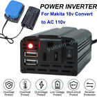 For Makita 18V Battery Power Inverter Outlet  Adapter Dc 18V To Ac 110V Adapter