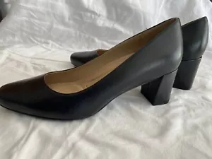 Women’s Pump Naturalizer Keela Leather 9.5 M Black - Picture 1 of 8
