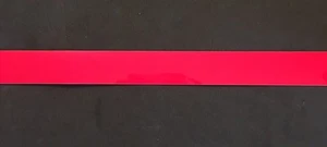 Red 1” Full Size Football Helmet Stripe Decal High Quality. - Picture 1 of 1