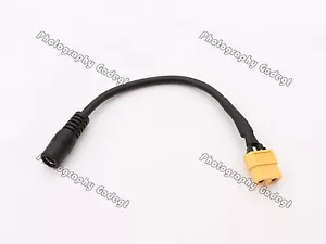 DC 5.5/2.5mm Female to AMASS XT60 XT-60 Female Adapter for PFV Monitor Power - Picture 1 of 8