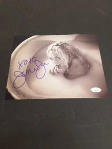 Jessie Jane Autographed 8x10 Black White Photo Jsa Certified - Picture 1 of 3
