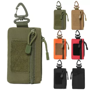 Exterior EDC Molle Bolsa Cartera Mini Portátil Estuche para Tarjetas con Llave EDC Bolsa Bolso Cartera - Imagen 1 de 21