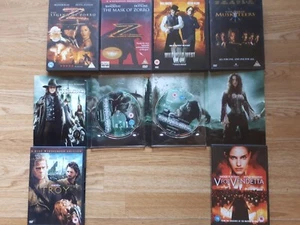 VAN HELSING ORIGINAL DVD X3,ZORRO X2,VFOR VENDETTA X1, TROY X2,WILD WILD WEST X1 - Picture 1 of 11