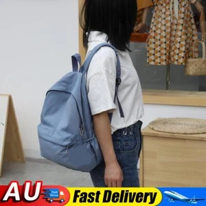 Preppy Style Students School Backpacks Women Solid Color Large Handbags HOT - Picture 1 of 21