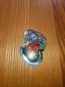 Ü-Ei: Holografischer Glitzer-Sticker (Die Happy Hippos auf dem Traumschiff) 1992 - Bild 1 von 2
