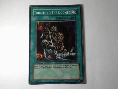 Yugioh EHRUNG DER VERDAMMTEN , mrd-e057 Super Rare englisch Near Mint 1. Auflage - Bild 1 von 4