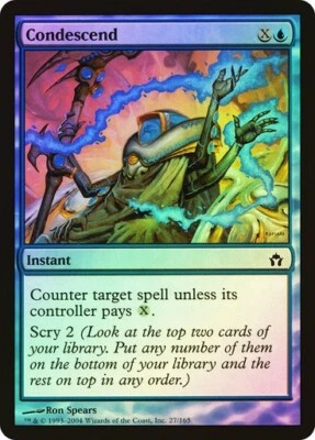 Fifth Dawn  MTG  FOIL   Condescend  Magic - Image 1 of 2