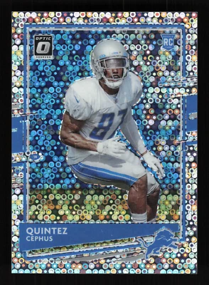 2020 Donruss Optic Silver Circles #130 Quintez Cephus /125! *PWE* - Image 1 of 2