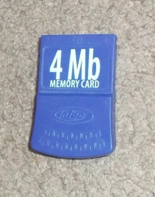 Intec Nintendo Gamecube Game Cube Purple 4Mb Memory Card - Image 1 of 2
