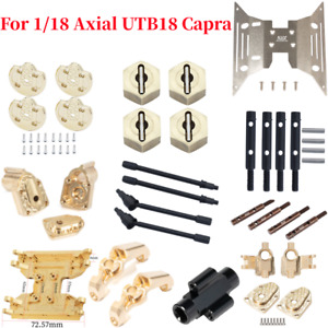 For 1/18 Axial UTB18 Capra Crawler Brass / Steel Upgrade Parts & Accessories Set