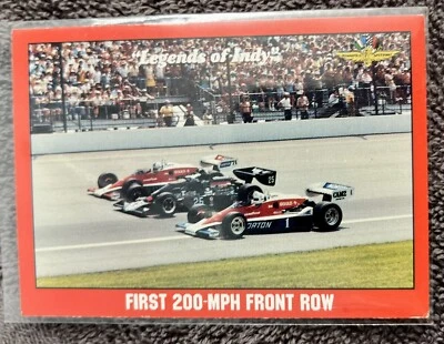 First 200-MPH Front Row Legends Of Indy 1992 #84 Indianapolis Motor Speedway - Image 1 of 2