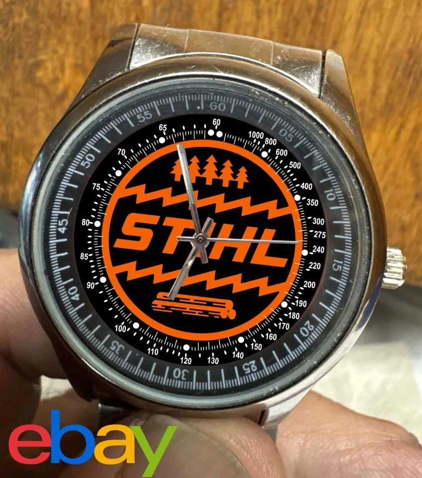 ARTÍCULO NUEVO!! ¡Reloj deportivo de metal Stihl Saws 2025 mercancía personalizada! Foto 1 de 1