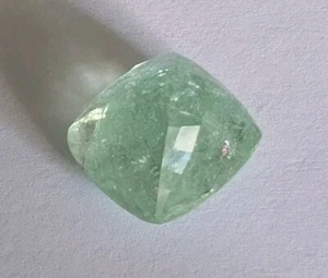 10.42 ct. Paraiba Turmalin Edelstein Kissen Schliff Schmuck - Bild 1 von 4