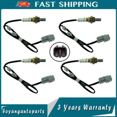4X Up+Downstream Oxygen Sensor for Hyundai Tucson 2.7L V6 2005 2006 2007 2008-09 - Image 1 of 4