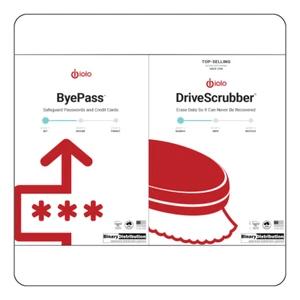 Iolo - Pacchetto Byepass & DriveScrubber - 10 dispositivi - 1 anno - [Download]