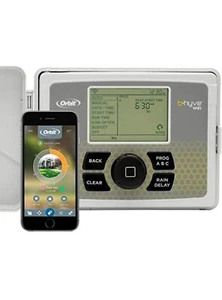 Orbit 57950 B-hyve 12 stazioni WiFi irrigatore e connettori filo impermeabile Med - Foto 1 di 7