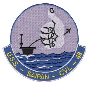 CVL-48 A USS Saipan Patch - Bild 1 von 6
