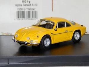 ALPINE RENAULT A110 1300 G ROADCAR YELLOW TROFEU 801Y 1:43 - Picture 1 of 1