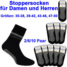 Socken rutschfest Noppensocken Damen Herren ABS Sport Gr 35-38 39-42 43-46 47-50
