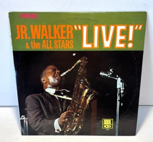 Vintage 1967 JR. Walker & the All Stars "Live" Vinyl Record - Imagen 1 de 4