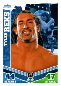 2010 Topps Slam Attax WWE Mayhem Wrestling Game Card TCG Tyler Reks - Picture 1 of 1