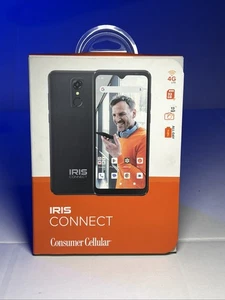 IRIS Connect SH4650 Black 6.5" Touchscreen 32GB Android Smartphone Consumer Cell - Picture 1 of 4