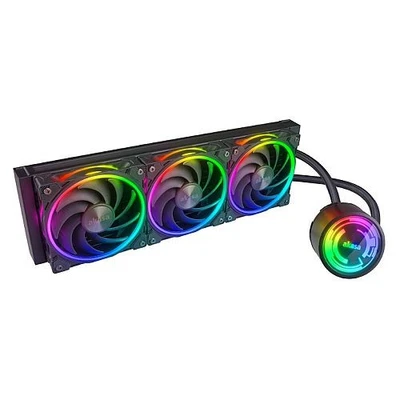 Akasa Soho 360 Dusk Edition 360Mm Argb Liquid Cpu Cooler Rgb Controller Triple R - Image 1 of 3